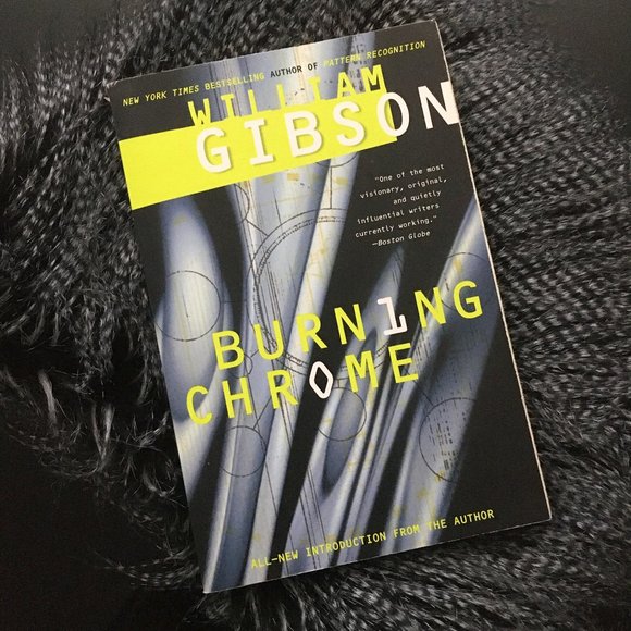 'Burning Chrome' Softcover By William Gibson - Picture 2 of 6